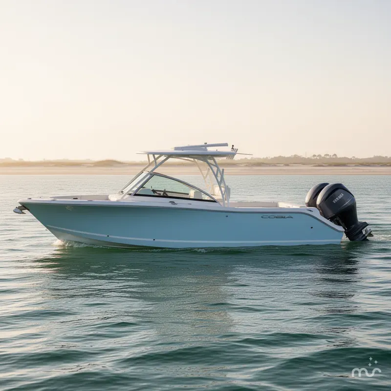 Slide: The Image of Cobia 280 Dual Console 2026 - 2