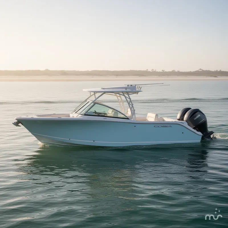 Slide: The Image of Cobia 280 Dual Console 2026 - 2