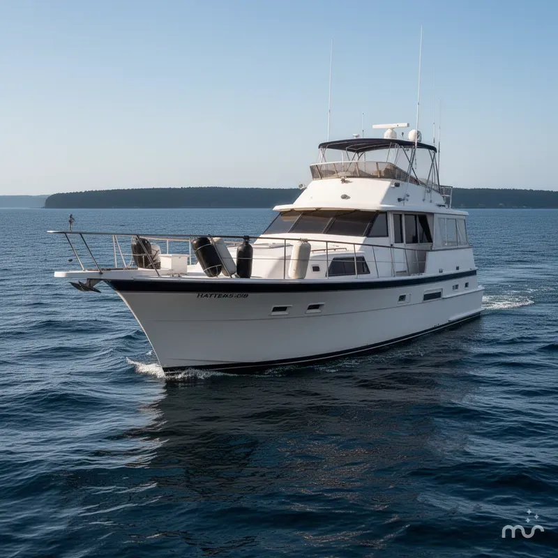 Slide: The Image of Hatteras 53 Motor Yacht 1974 - 2