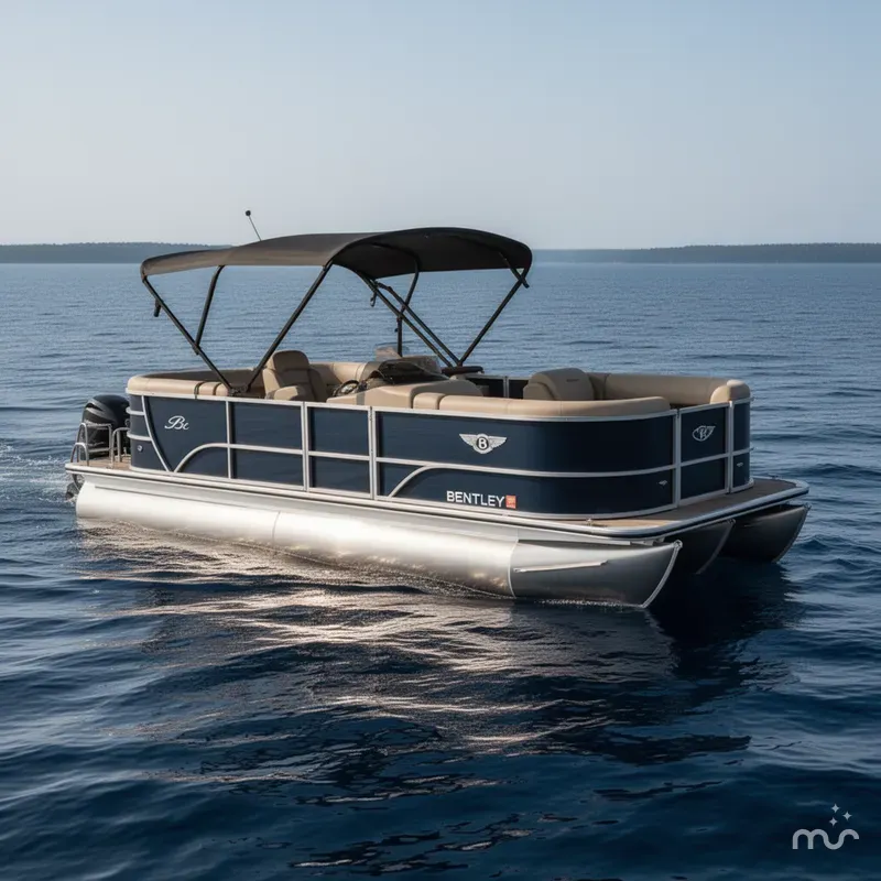 Slide: The Image of Bentley Pontoons 200 Cruise LE 2022 - 0