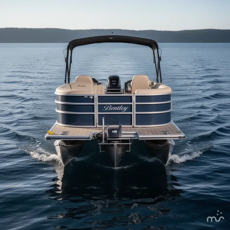 Slide: The Image of Bentley Pontoons 200 Cruise LE 2022 - 1