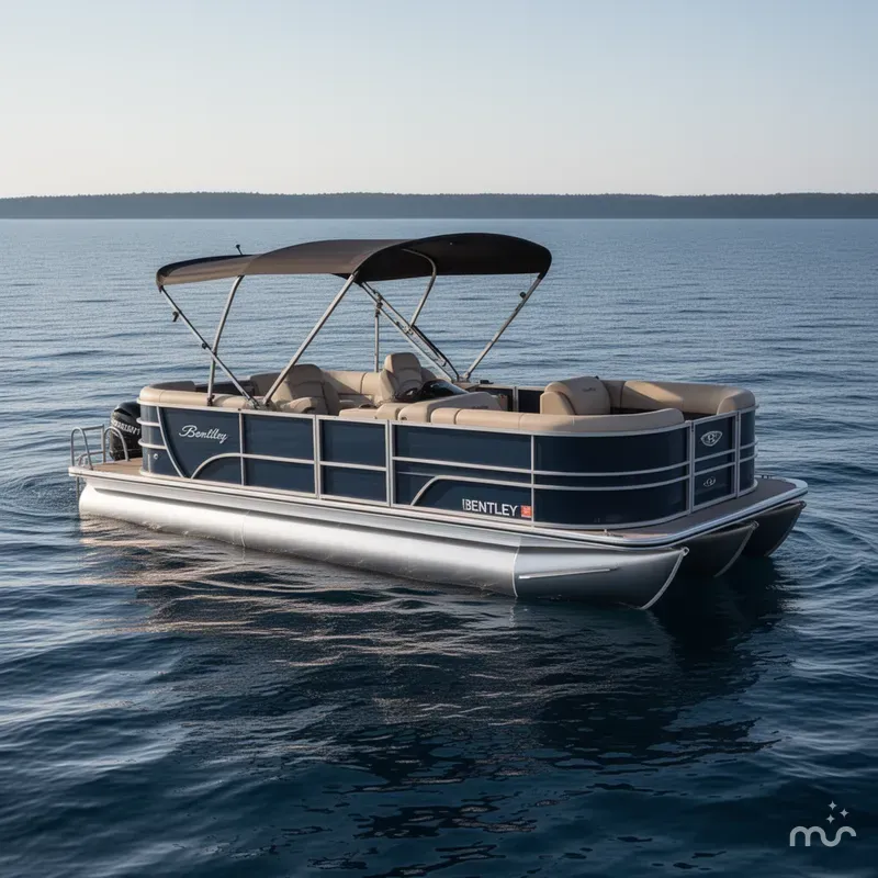 Slide: The Image of Bentley Pontoons 200 Cruise LE 2022 - 2