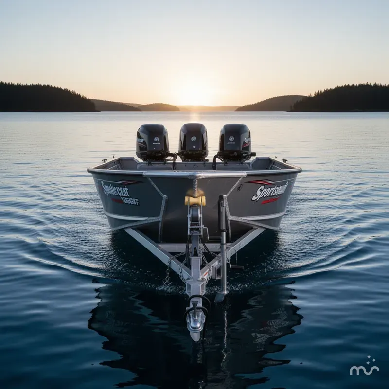 Slide: The Image of Smoker Craft Sportsman 1660 2026 - 1