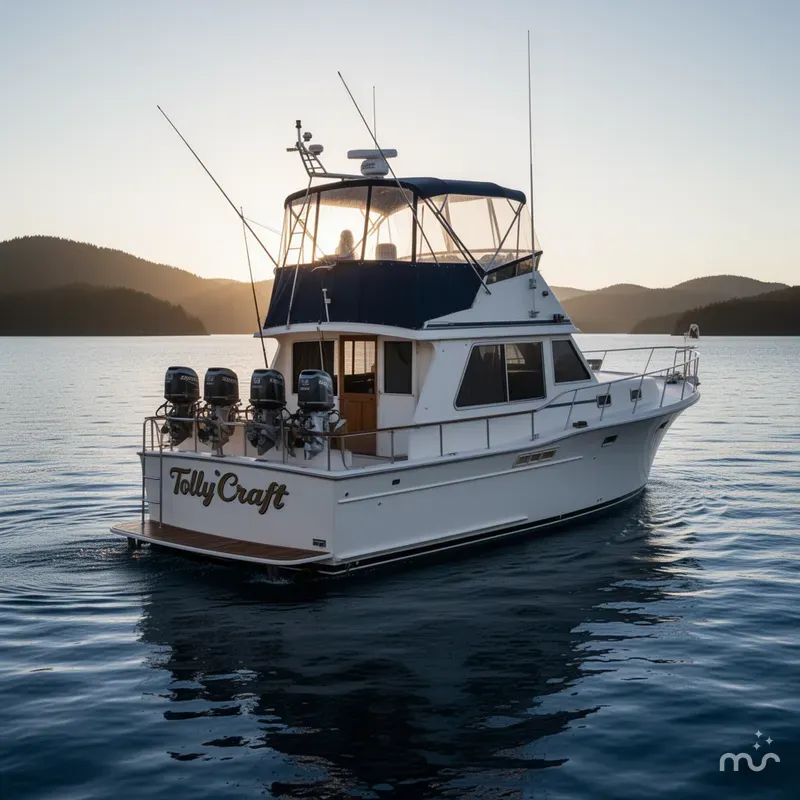 The Image of Tollycraft 43 Motor Yacht 1984 - 0