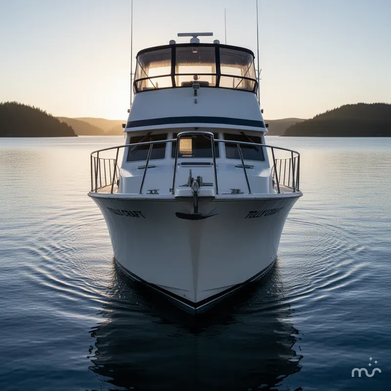Slide: The Image of Tollycraft 43 Motor Yacht 1984 - 1
