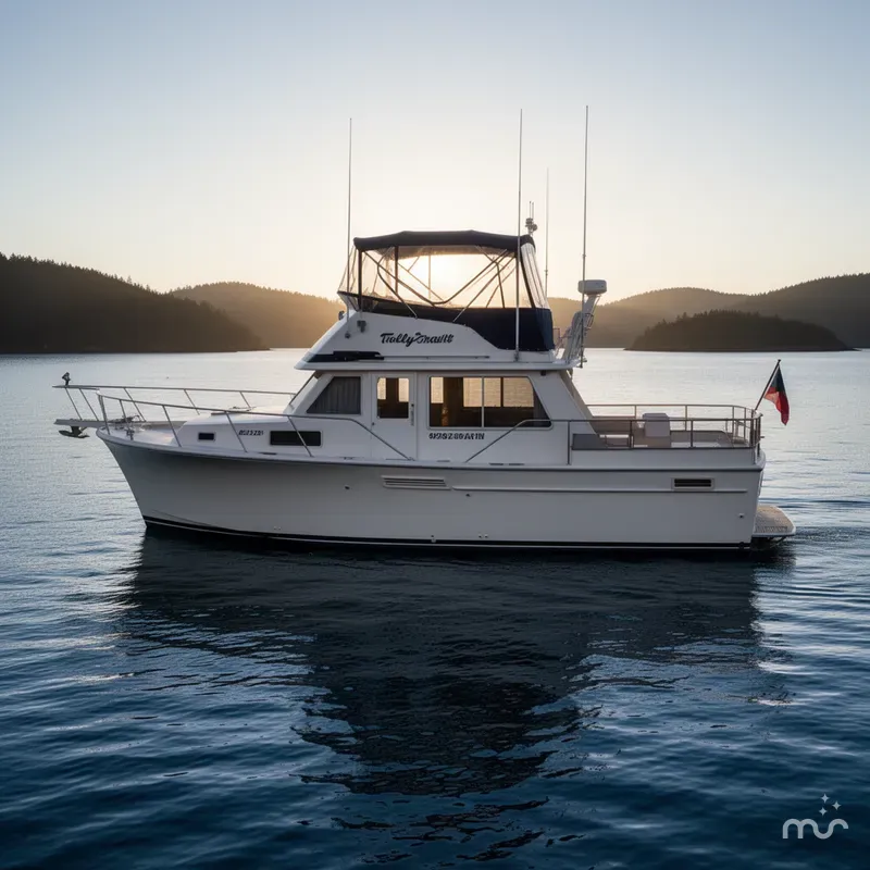 Slide: The Image of Tollycraft 43 Motor Yacht 1984 - 2