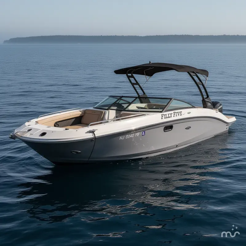 Slide: The Image of Sea Ray SDX 270 2021 - 2