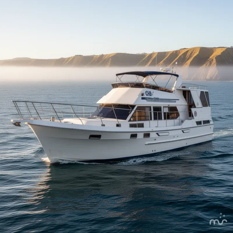 The Image of CHB 46 Cockpit Motoryacht 1987 - 0