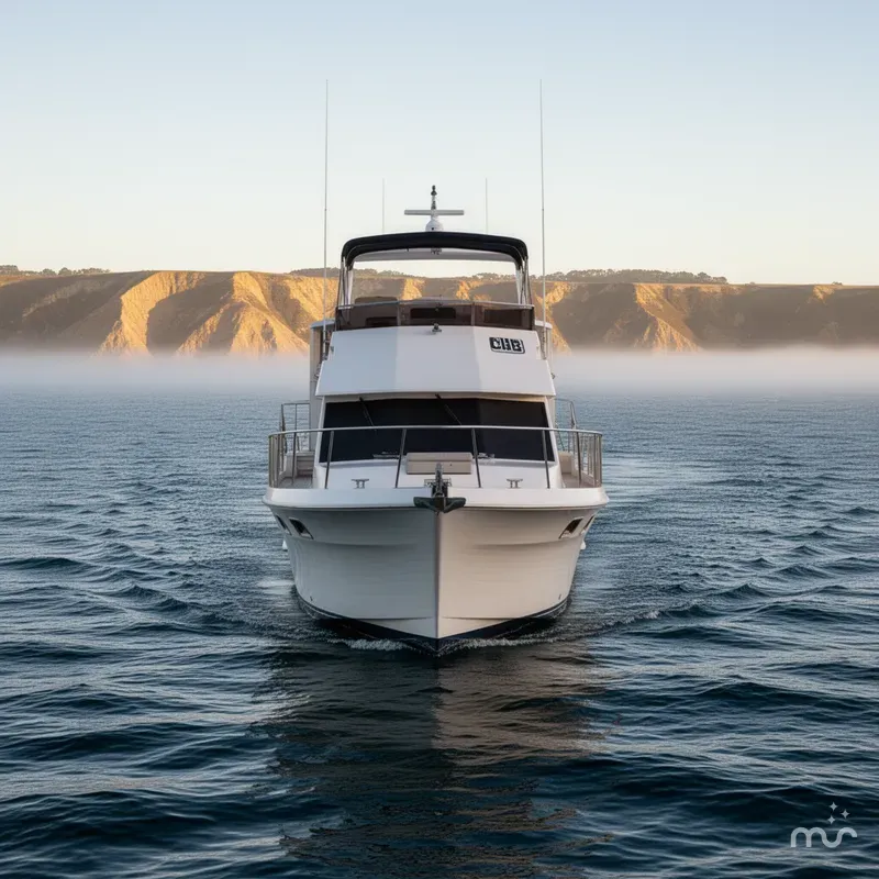 Slide: The Image of CHB 46 Cockpit Motoryacht 1987 - 3