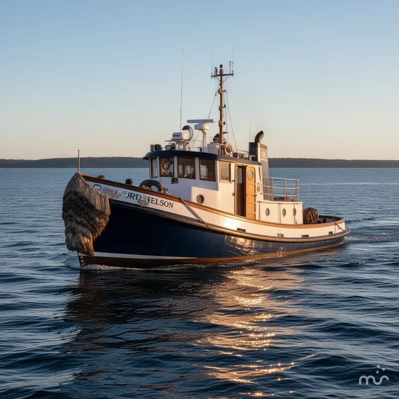Slide: The Image of Lord Nelson Victory Tug 37 1986 - 4