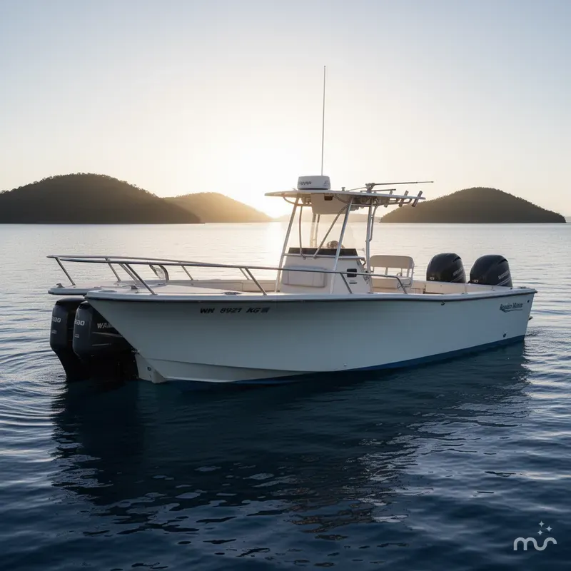 Slide: The Image of Regulator Marine 26 Center Console 1991 - 2
