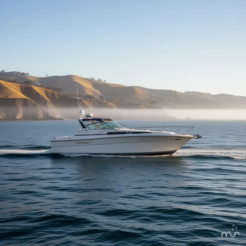 Slide: The Image of Sea Ray 390 Express Cruiser 1988 - 4