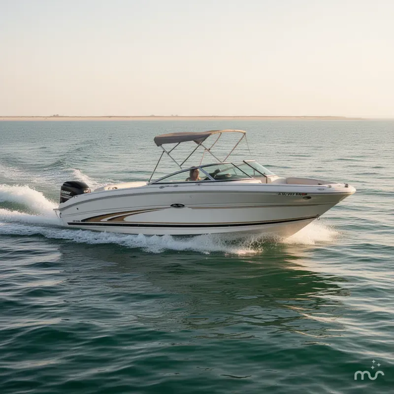 Slide: The Image of Sea Ray 210 Bow Rider 2001 - 4
