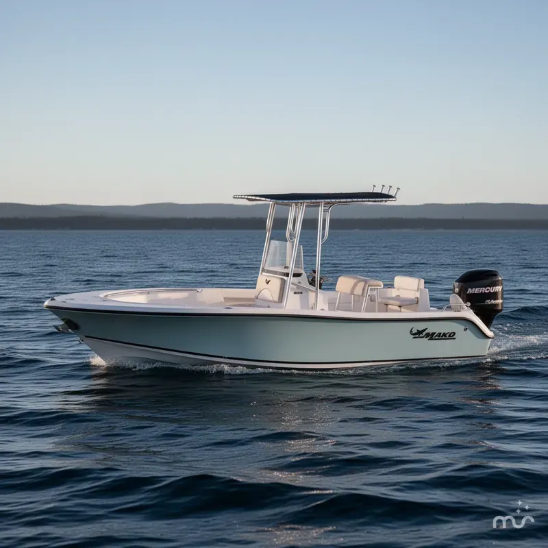 Slide: The Image of Mako 204 Center Console 2017 - 2