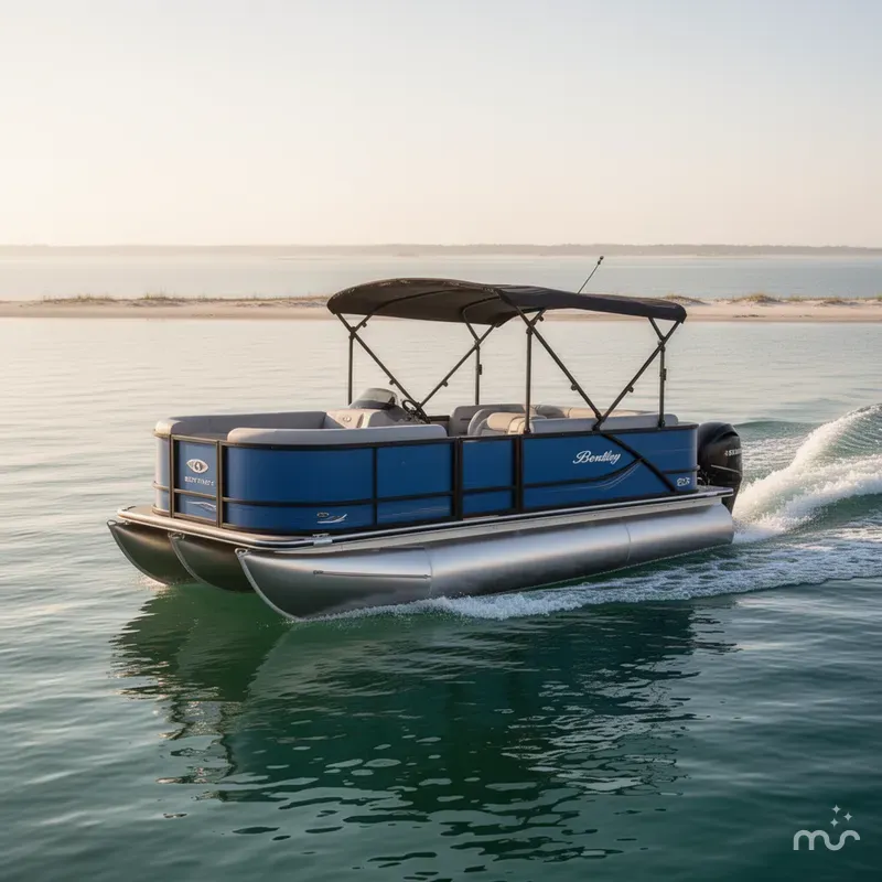 Slide: The Image of Bentley Pontoons LE 180 CR 2026 - 4