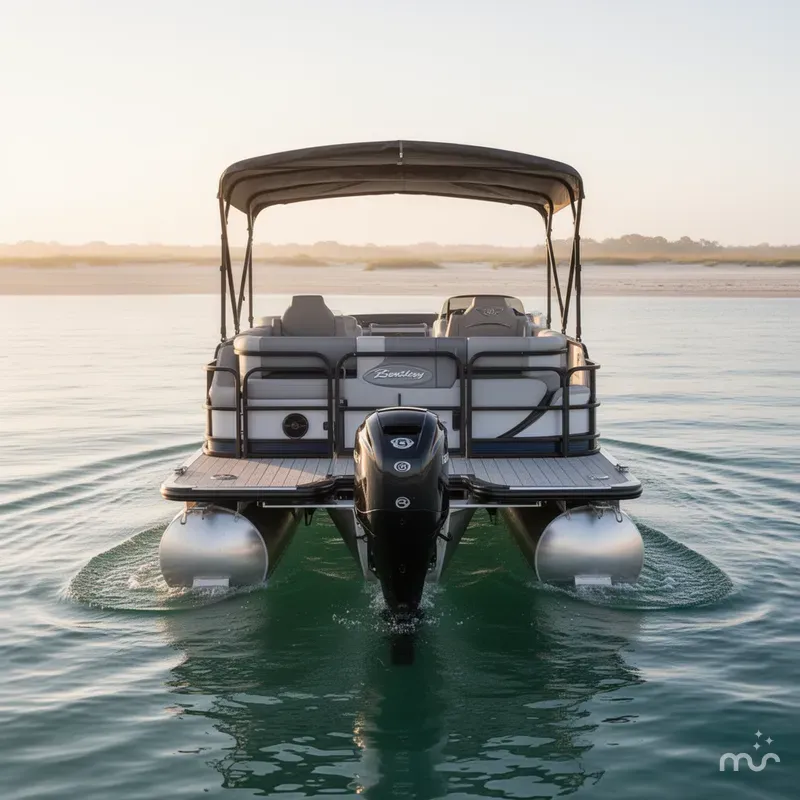Slide: The Image of Bentley Pontoons 223 Elite Swingback DC 2026 - 3