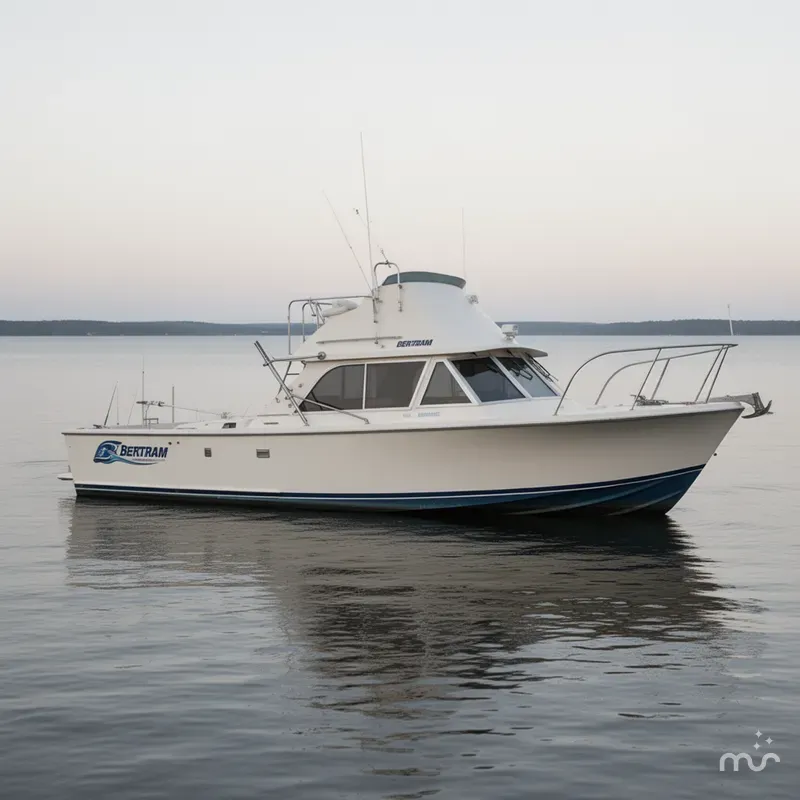 The Image of Bertram Flybridge Cruiser 1970 - 0