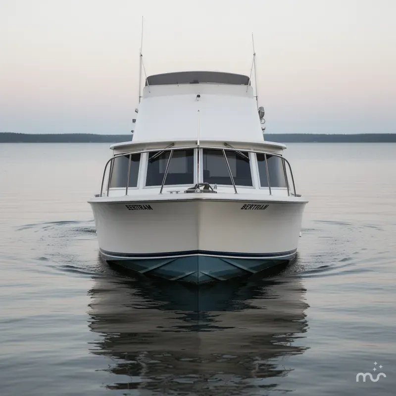 Slide: The Image of Bertram Flybridge Cruiser 1970 - 1