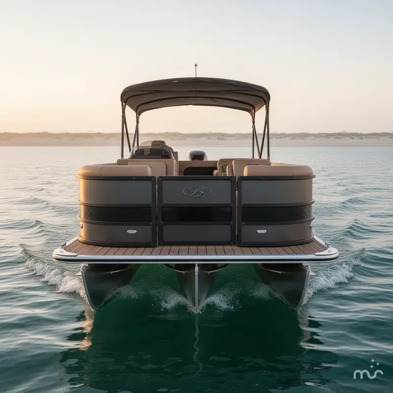 Slide: The Image of Bentley Pontoons Legacy 243 Swingback 2026 - 1