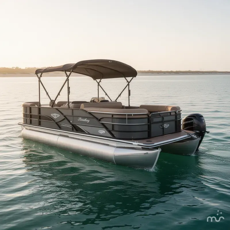 Slide: The Image of Bentley Pontoons Legacy 243 Swingback 2026 - 2