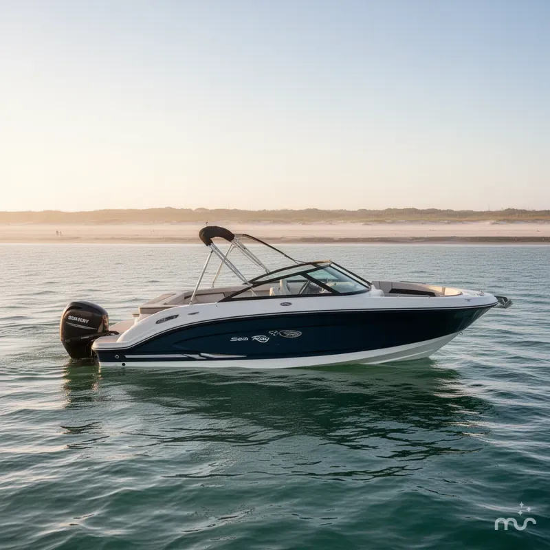 Slide: The Image of Sea Ray SPX 210 Outboard 2021 - 1