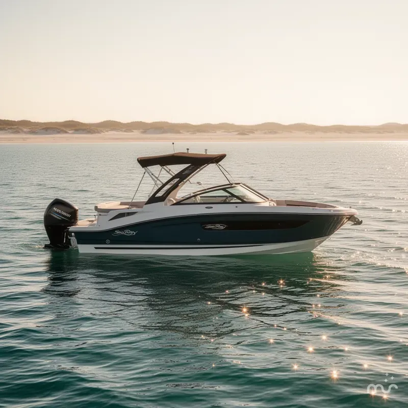 Slide: The Image of Sea Ray SPX 210 Outboard 2021 - 2