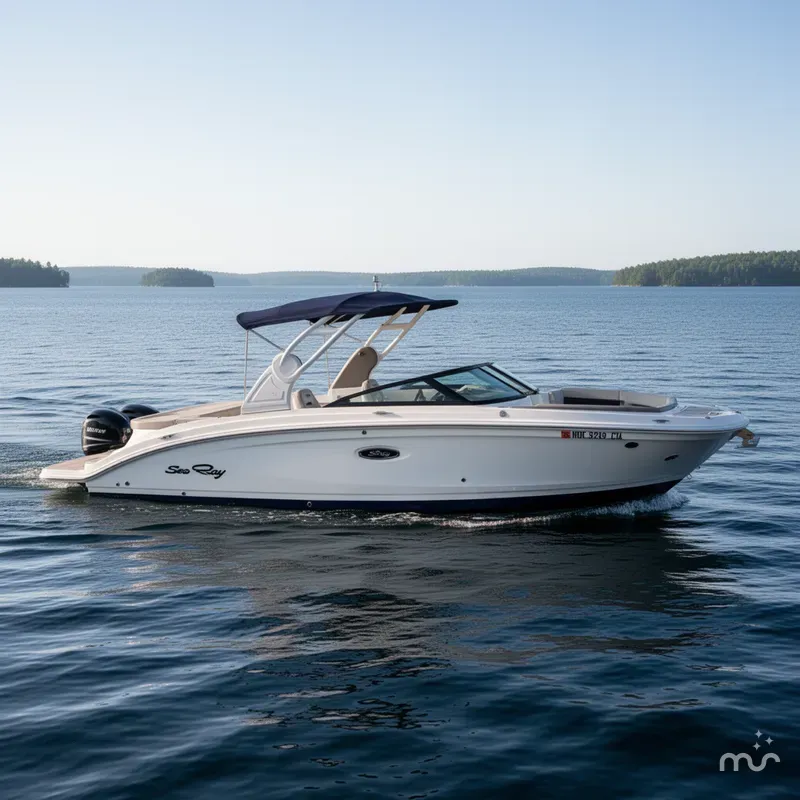 Slide: The Image of Sea Ray SDX 270 2018 - 2