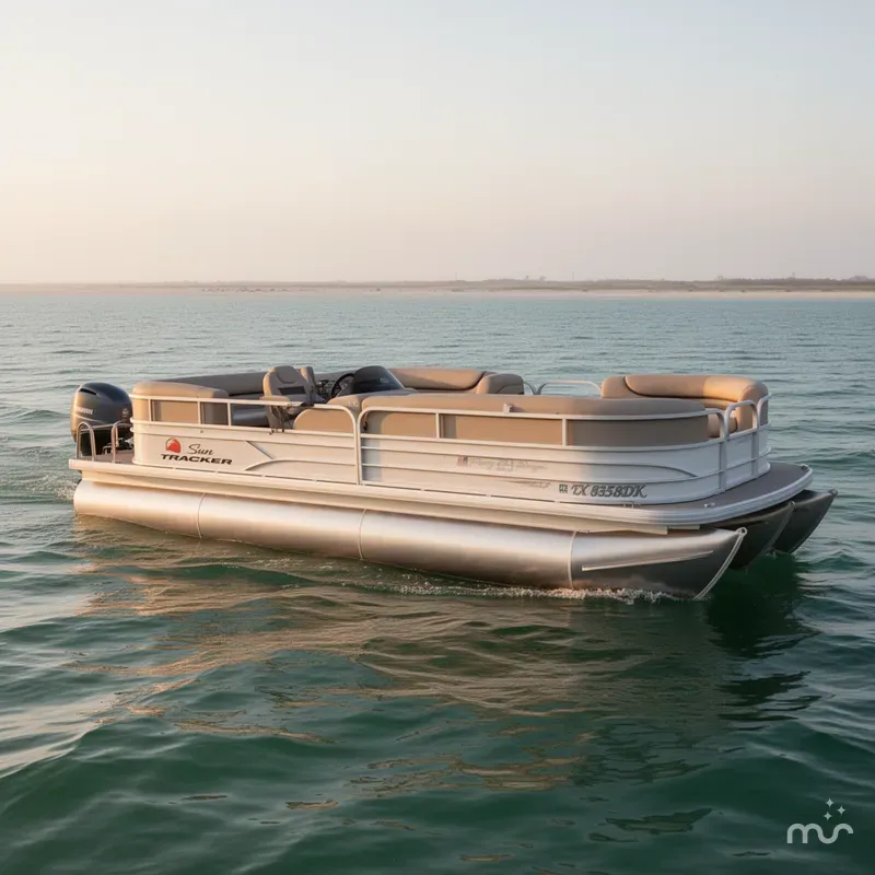 The Image of Sun Tracker Party Barge 24 DLX 2016 - 0