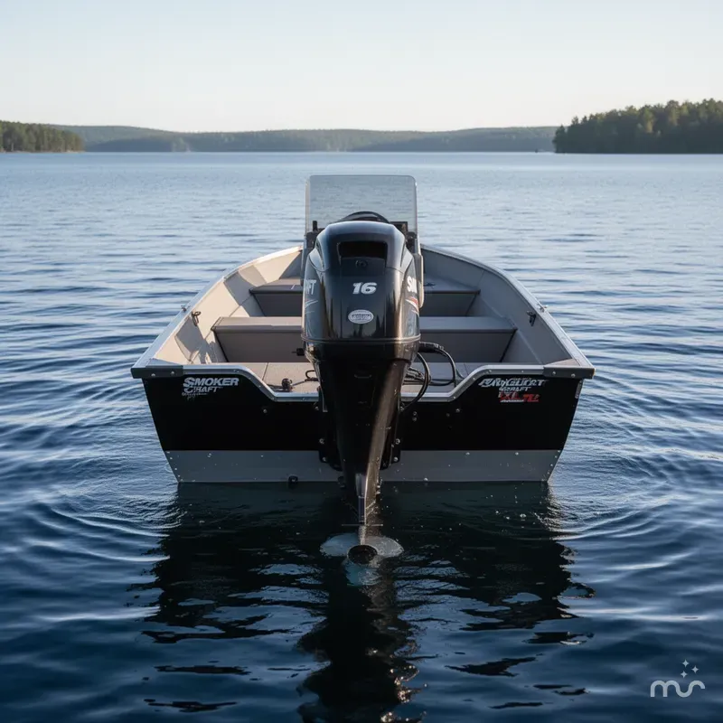 Slide: The Image of Smoker Craft Angler 16 XL TL 2017 - 3