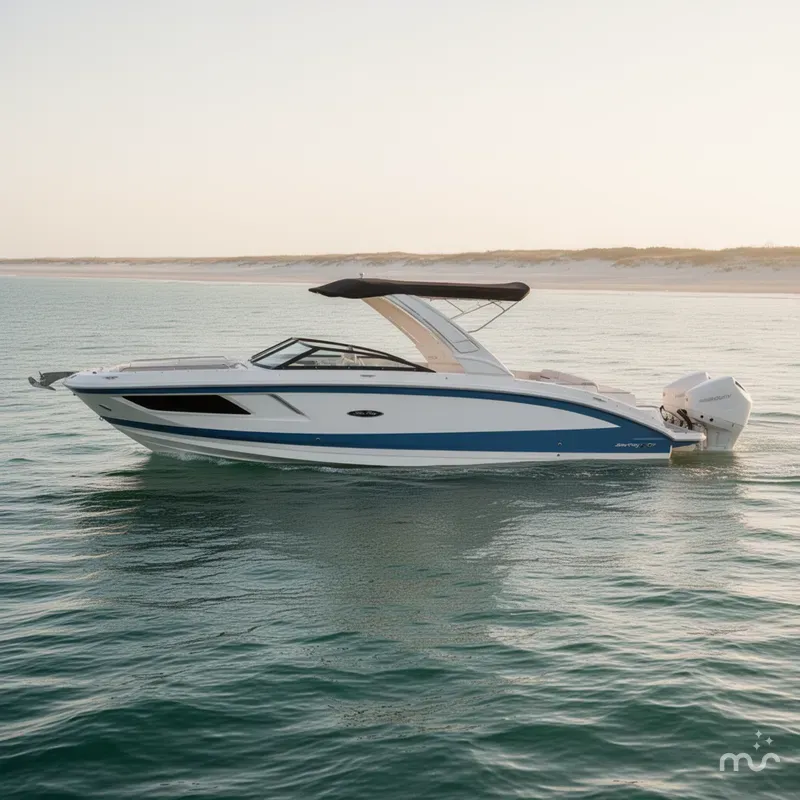 Slide: The Image of Sea Ray SDX 290 Outboard 2022 - 2