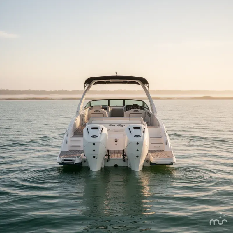 Slide: The Image of Sea Ray SDX 290 Outboard 2022 - 3