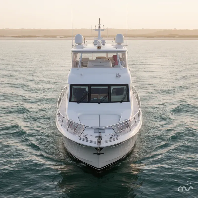 Slide: The Image of Hatteras 64 Motor Yacht 2008 - 1