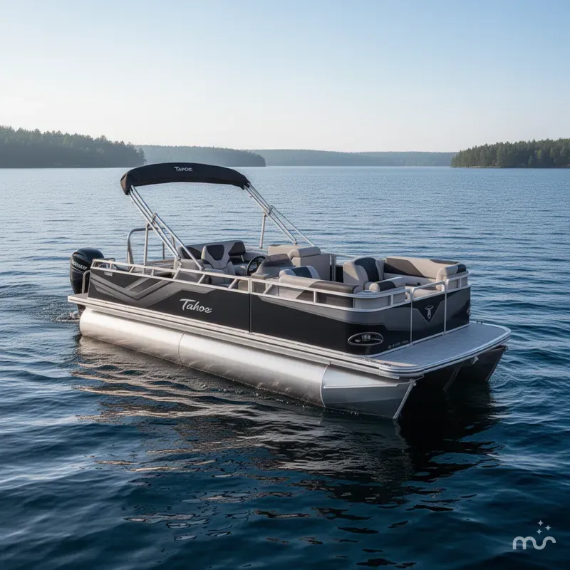 Slide: The Image of Tahoe Sport VRB 2180 Swingback & 4-Stroke $31995 2026 - 2
