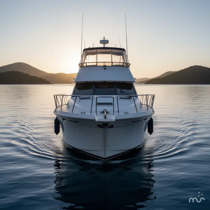 Slide: The Image of Bayliner 3988 Command Bridge Motoryacht 2002 - 1