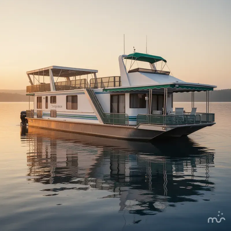The Image of Lakeview Houseboat 1992 - 0