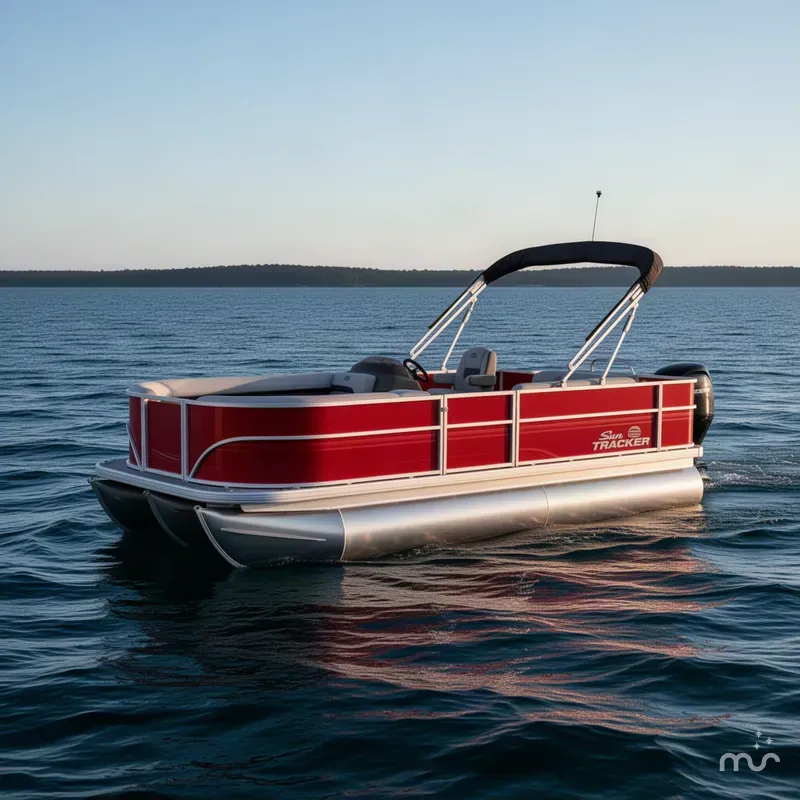 The Image of Sun Tracker Party Barge 18 DLX 2026 - 0