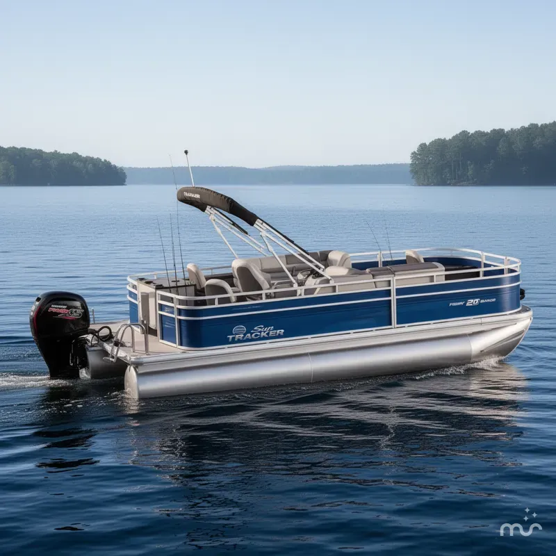 The Image of Sun Tracker Fishin' Barge 20 DLX 2026 - 0