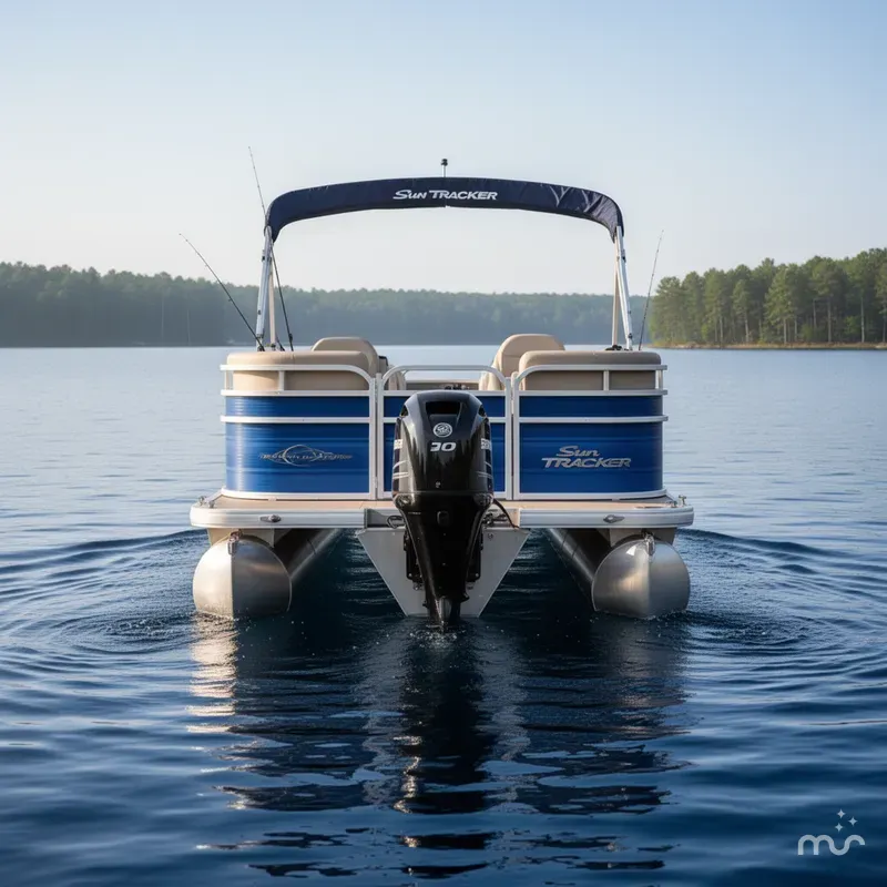 Slide: The Image of Sun Tracker Fishin' Barge 20 DLX 2026 - 3