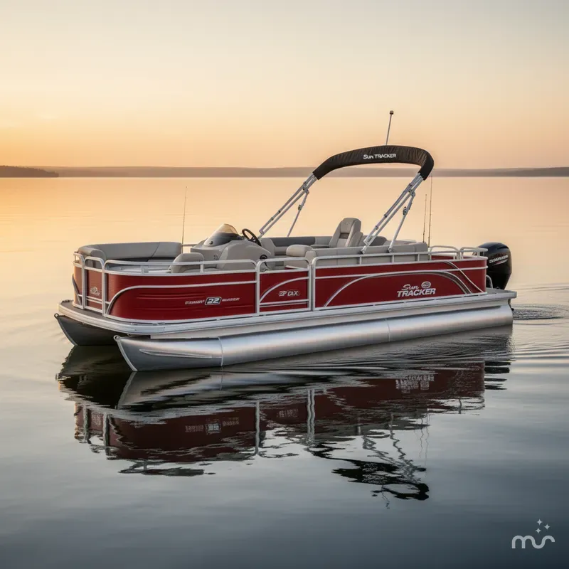 The Image of Sun Tracker Fishin' Barge 22 DLX 2026 - 0