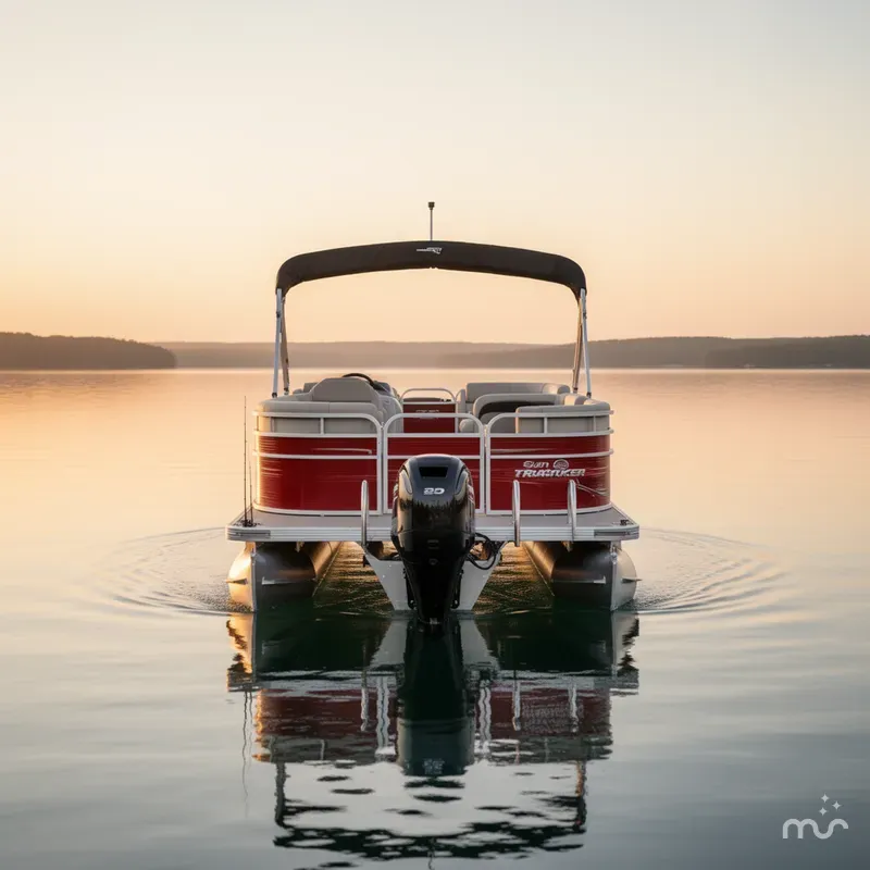 Slide: The Image of Sun Tracker Fishin' Barge 22 DLX 2026 - 3
