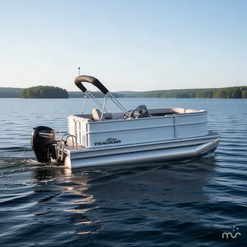 The Image of Sun Tracker Party Barge 16 DLX 2026 - 0
