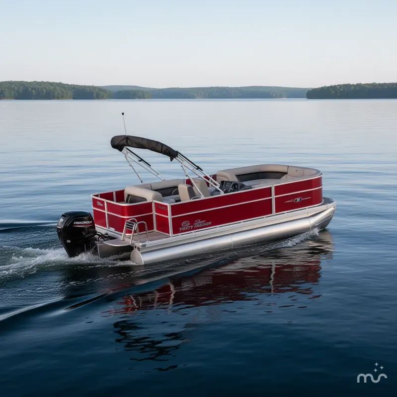 The Image of Sun Tracker Party Barge 18 DLX 2026 - 0