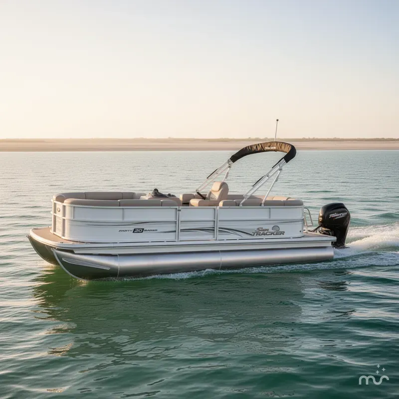 The Image of Sun Tracker Party Barge 20 DLX 2026 - 0