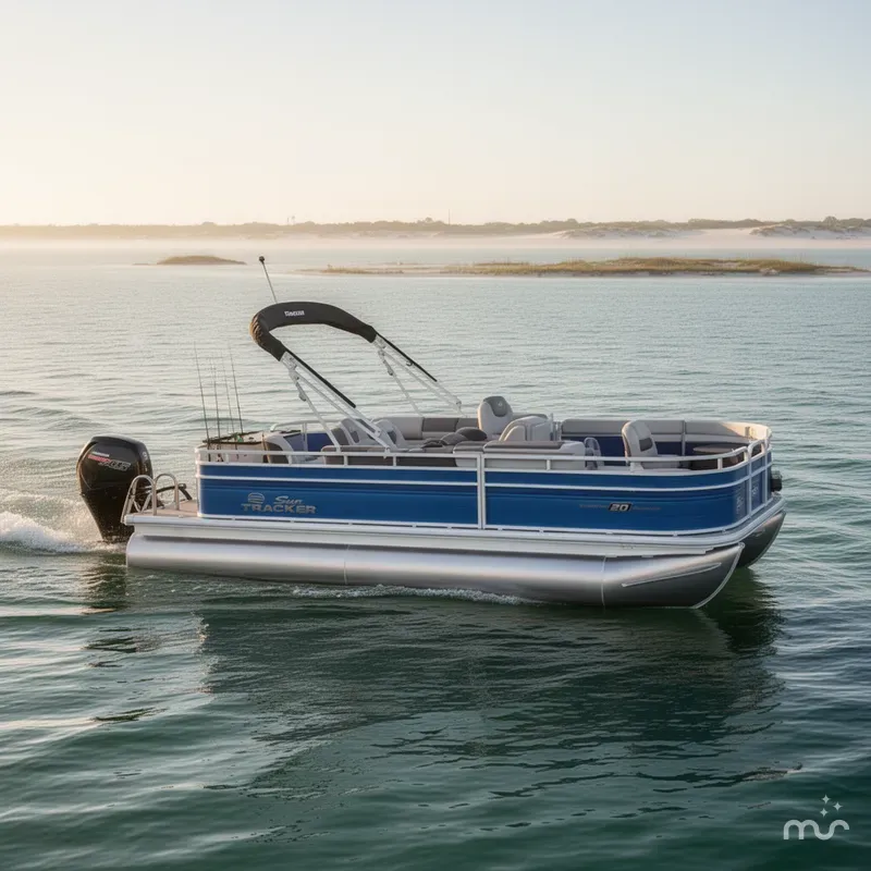 The Image of Sun Tracker Fishin' Barge 20 DLX 2026 - 0