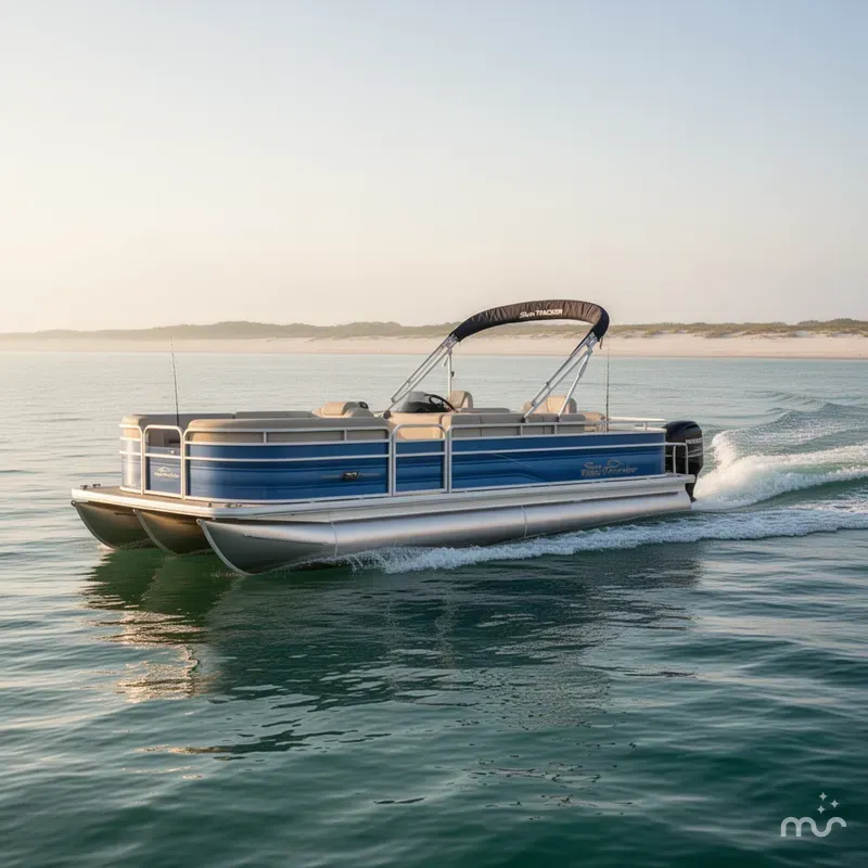 Slide: The Image of Sun Tracker Fishin' Barge 20 DLX 2026 - 4