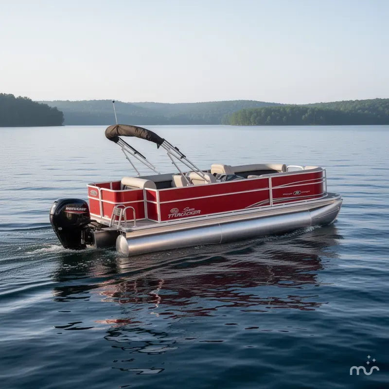 The Image of Sun Tracker Party Barge 18 DLX 2026 - 0