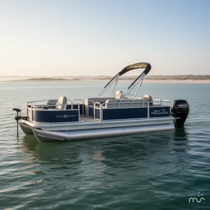 Slide: The Image of Sun Tracker Bass Buggy 18 DLX 2026 - 4