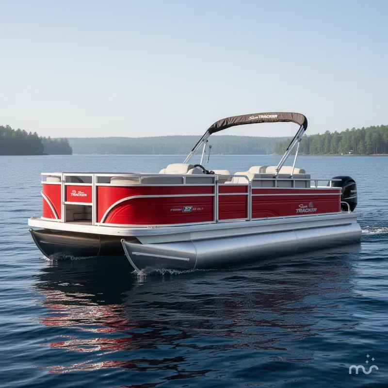 The Image of Sun Tracker Fishin' Barge 22 DLX 2026 - 0