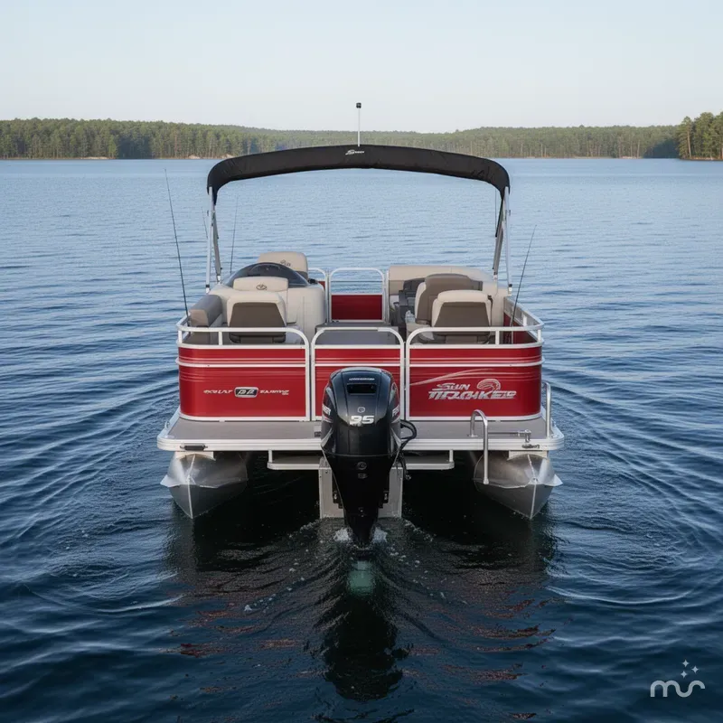 Slide: The Image of Sun Tracker Fishin' Barge 22 DLX 2026 - 3