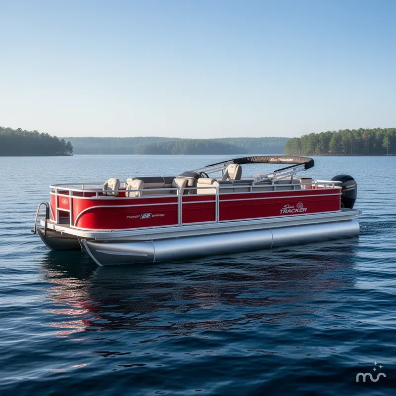 Slide: The Image of Sun Tracker Fishin' Barge 22 DLX 2026 - 4